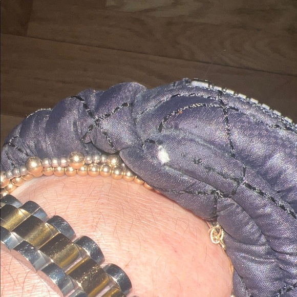 Mz Wallace Black Quilted Wristlet Pouch - Picture 8 of 9